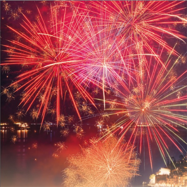 Fireworks of sant'Anna